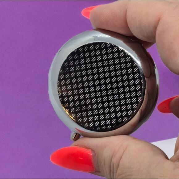 Fairy Angel NEW Pill Box Medicine Mini Tin Case Mirrored Travel Purse Size Blue - Picture 7 of 9